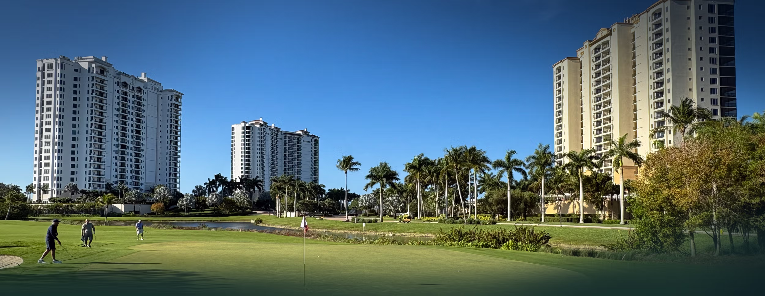 High-rises and Golf Course at Hammock Bay Naples, Florida | Hammock Bay Owners Association